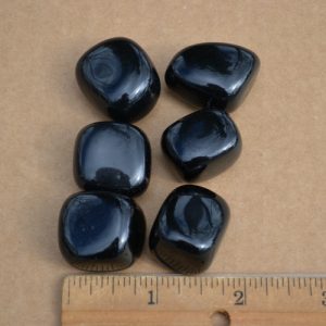 Obsidian Tumbled Stone from Mexico