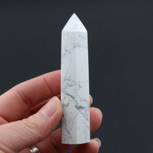 Howlite Tower from Africa