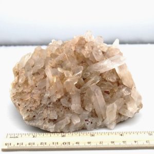 Quartz Cluster with Iron