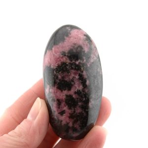 Rhodonite Palm Stone from Madagascar