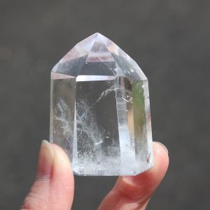 Polished Quartz Point from Brazil