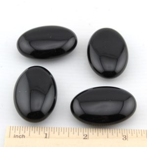 Obsidian Mini Palm Stone