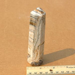 Striped Calcite Tower from Pakistan