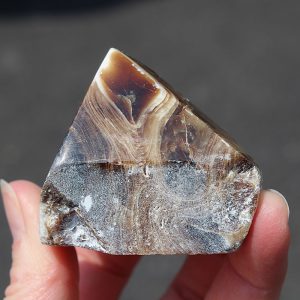 Chocolate Calcite Point