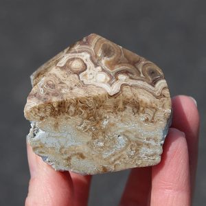 Chocolate Calcite Point