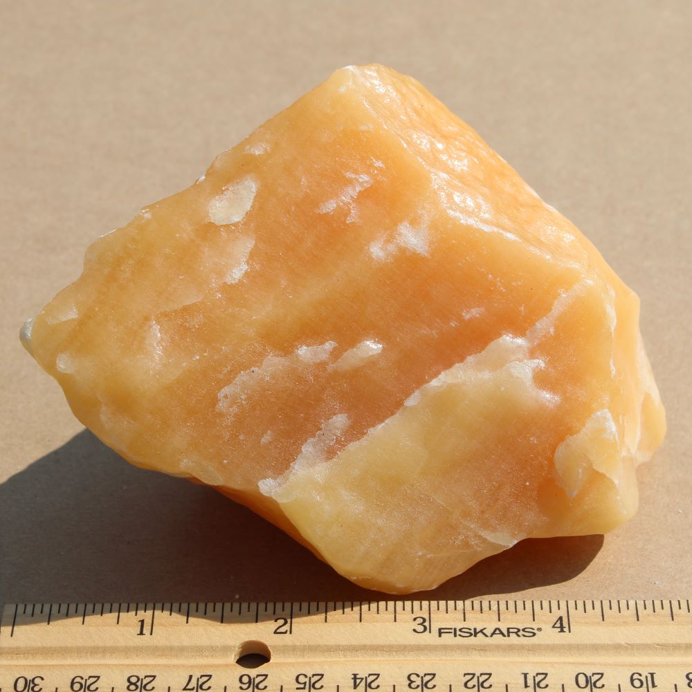 Orange Calcite from Mexico