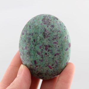 Ruby in Fuchsite Palm Stone