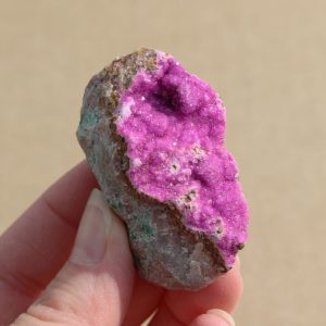 Cobaltoan Calcite on Matrix