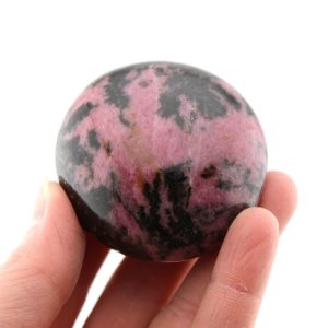 Rhodonite Palm Stone from Madagascar