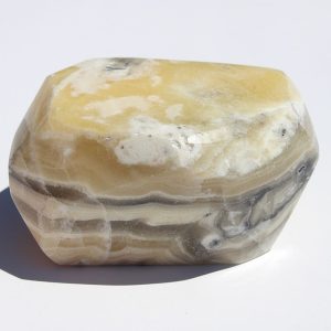 Polished Zebra Calcite from Mexico