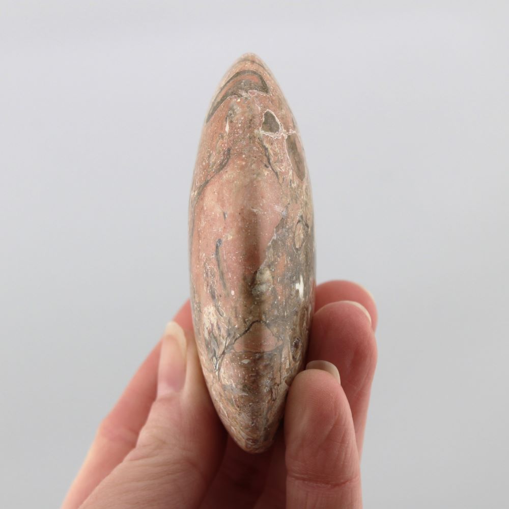 Rose / Porcelain Jasper Palm Stone - Image 4