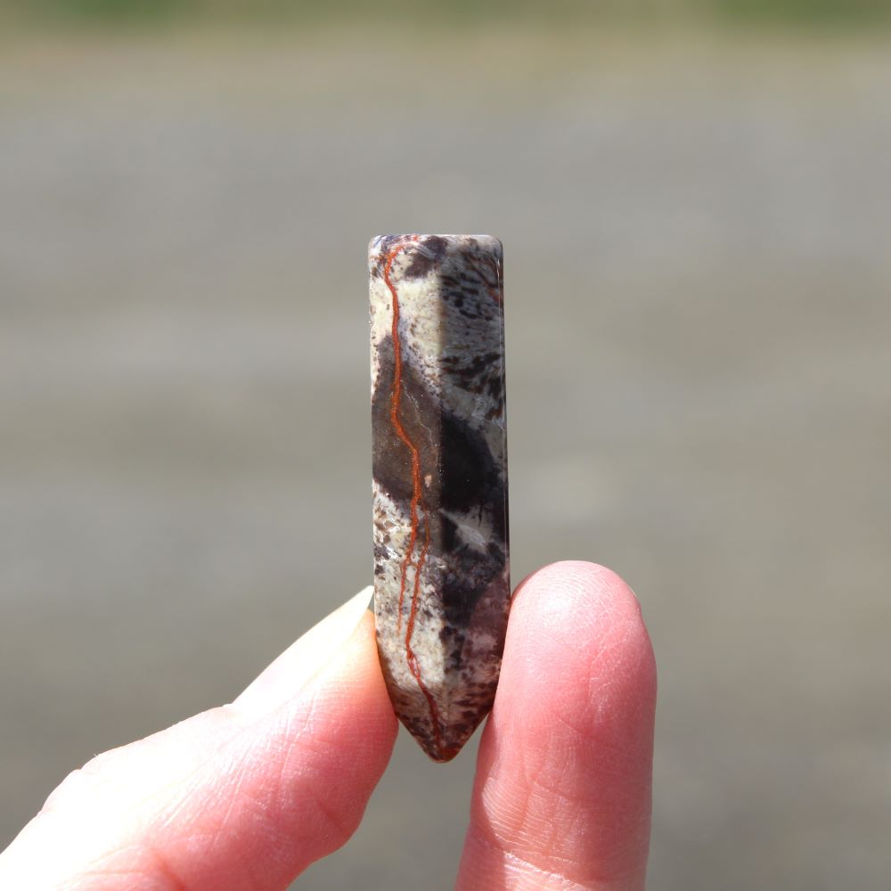 Jasper Point Pendant Bead