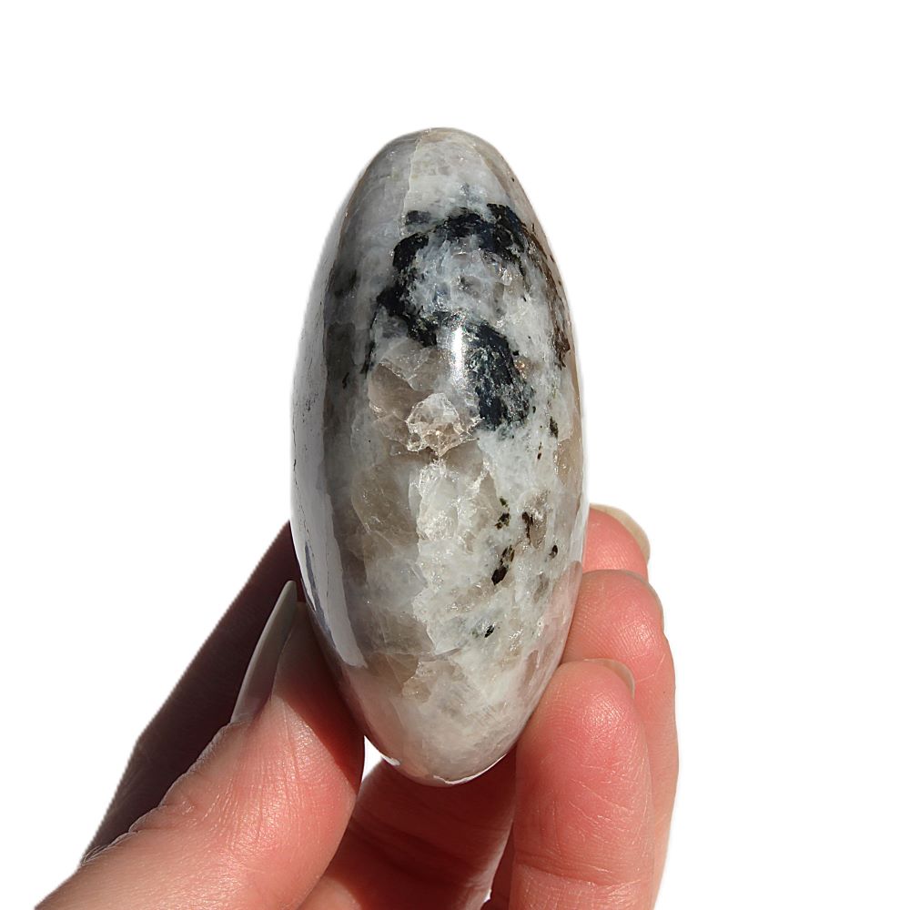 Moonstone Palm Stone from India - Image 3