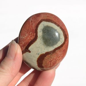 Polychrome Jasper Palm Stone