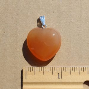 Carnelian Heart Pendant