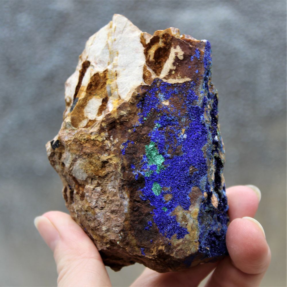 Azurite & Malachite on Matrix - Image 4