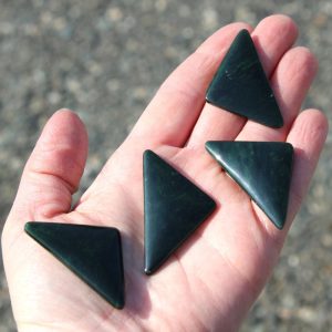 Dark Green Jade Cabochon