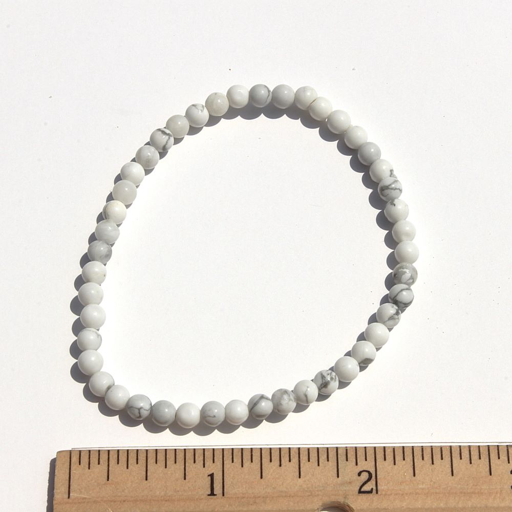 Howlite Stretch Bracelet - Image 3