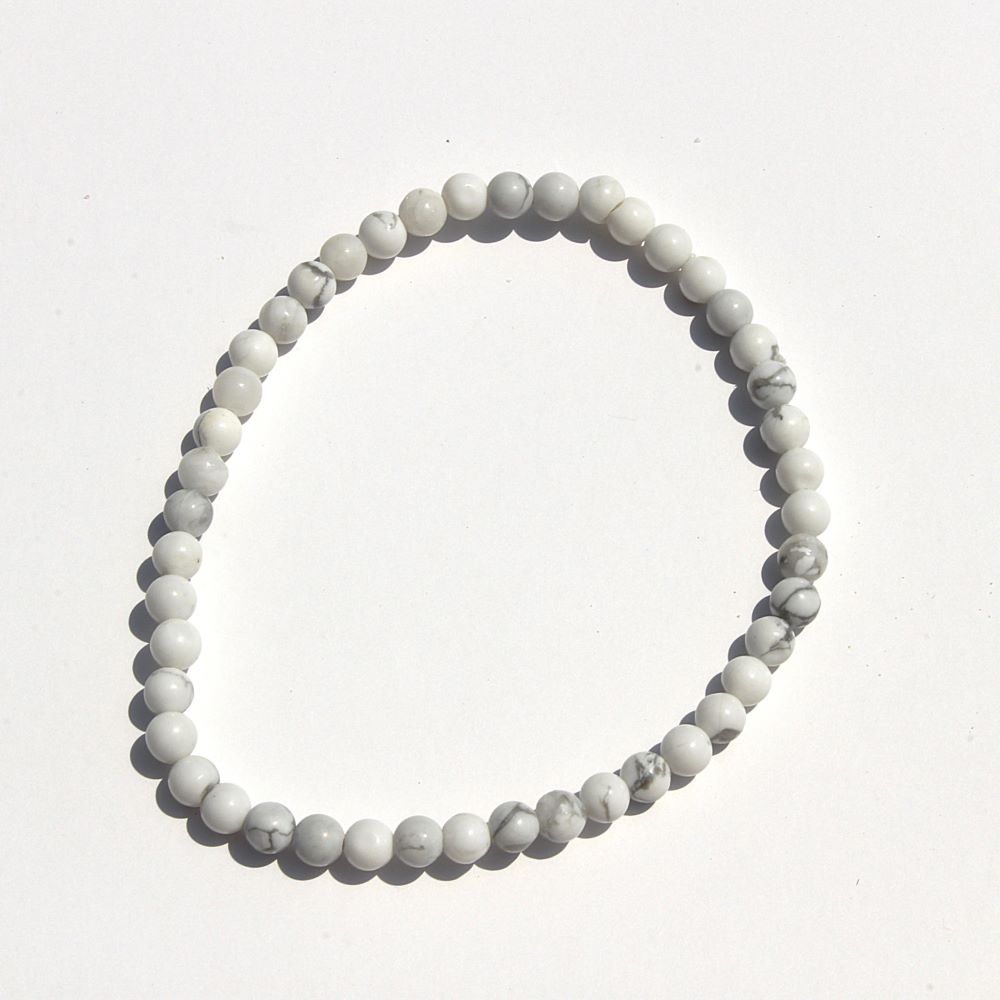 Howlite Stretch Bracelet