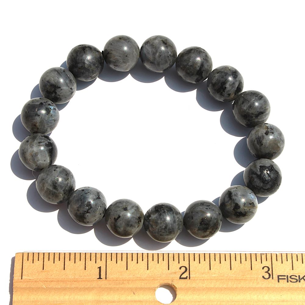 Larvikite Stretch Bracelet - Image 3