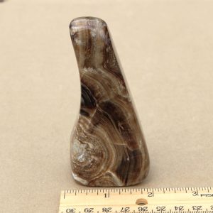 Chocolate Calcite Free Form