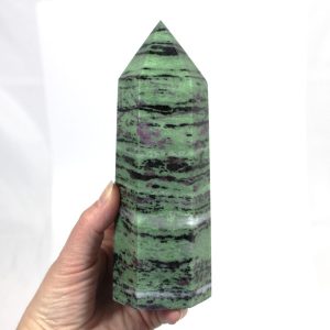 Zoisite & Ruby Tower from Tanzania