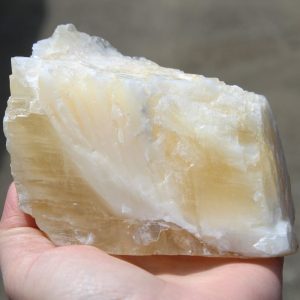 Yellow & White Calcite from Mexico