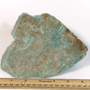 Amazonite Rough with Iron