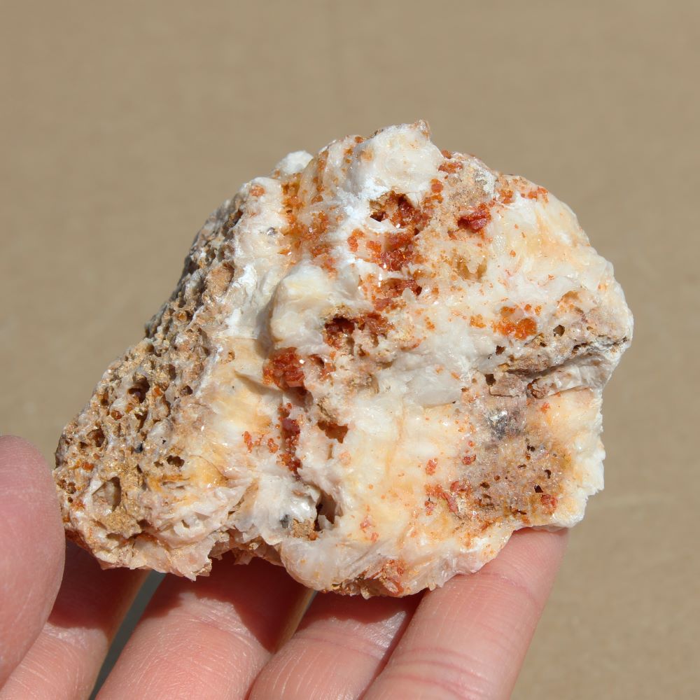 Barite & Vanadinite from Morocco
