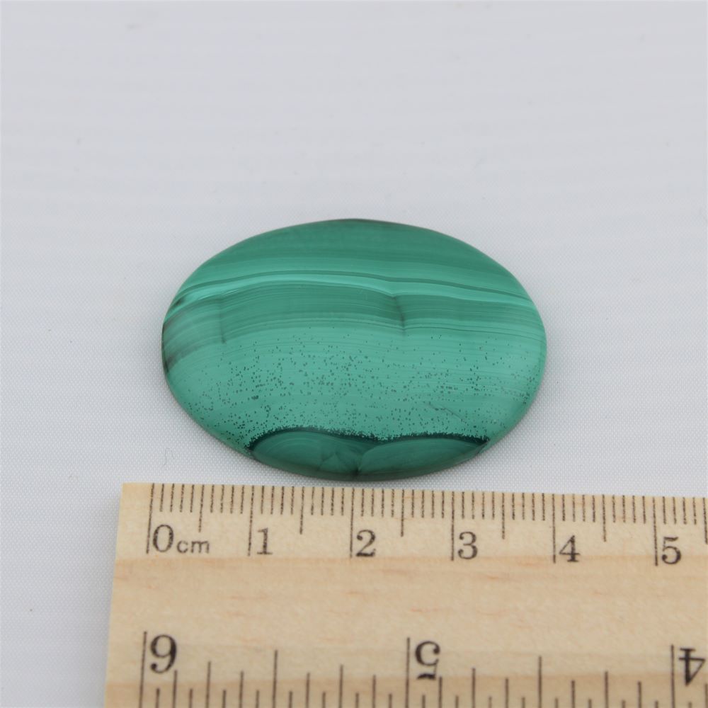 Malachite Oval Cabochon - Image 2