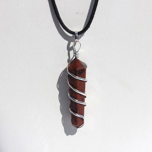 Mahogany Obsidian Point Pendant