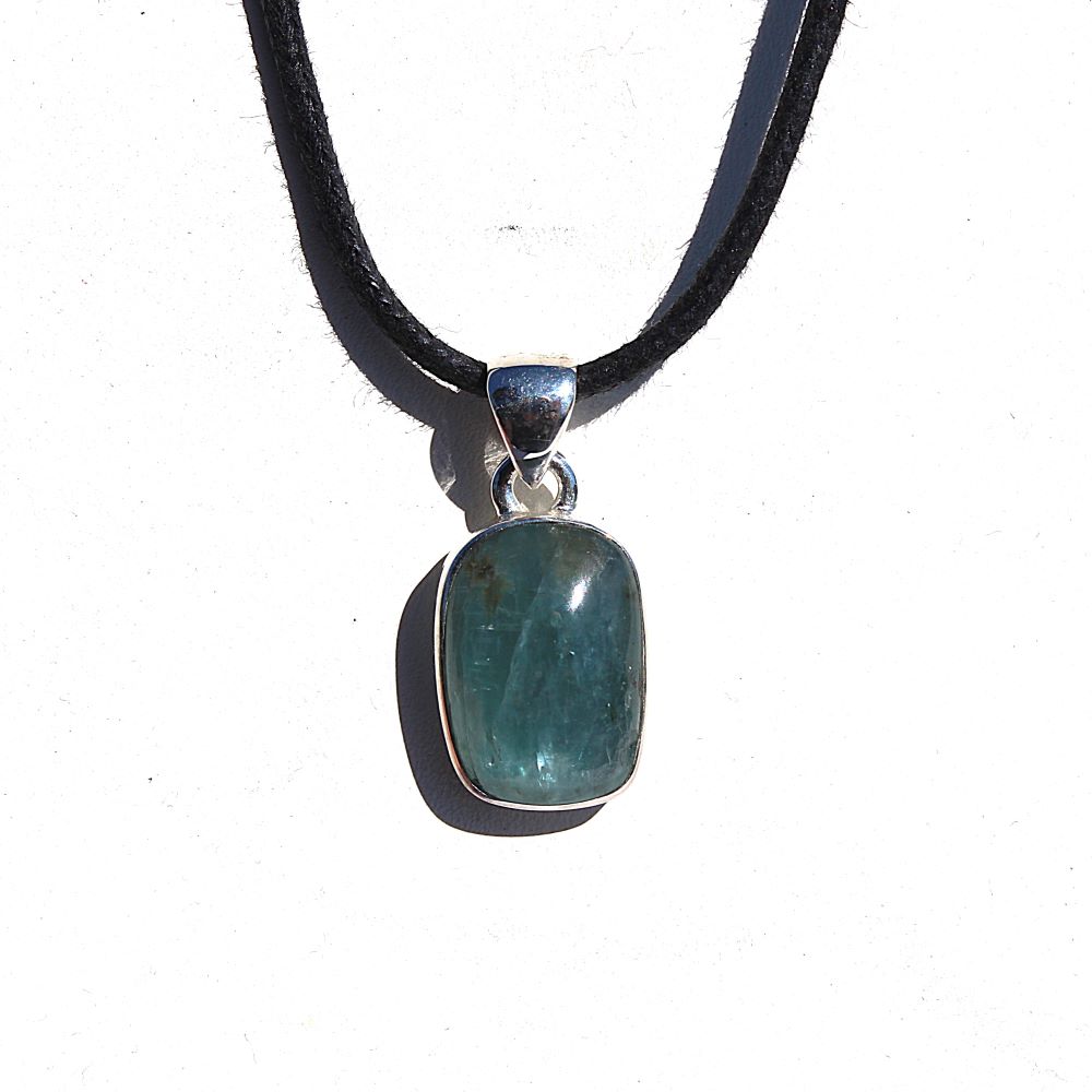 Kyanite Set in a Sterling Silver Pendant