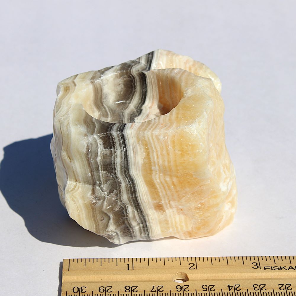 Calcite Tea Light Candleholder - Image 2