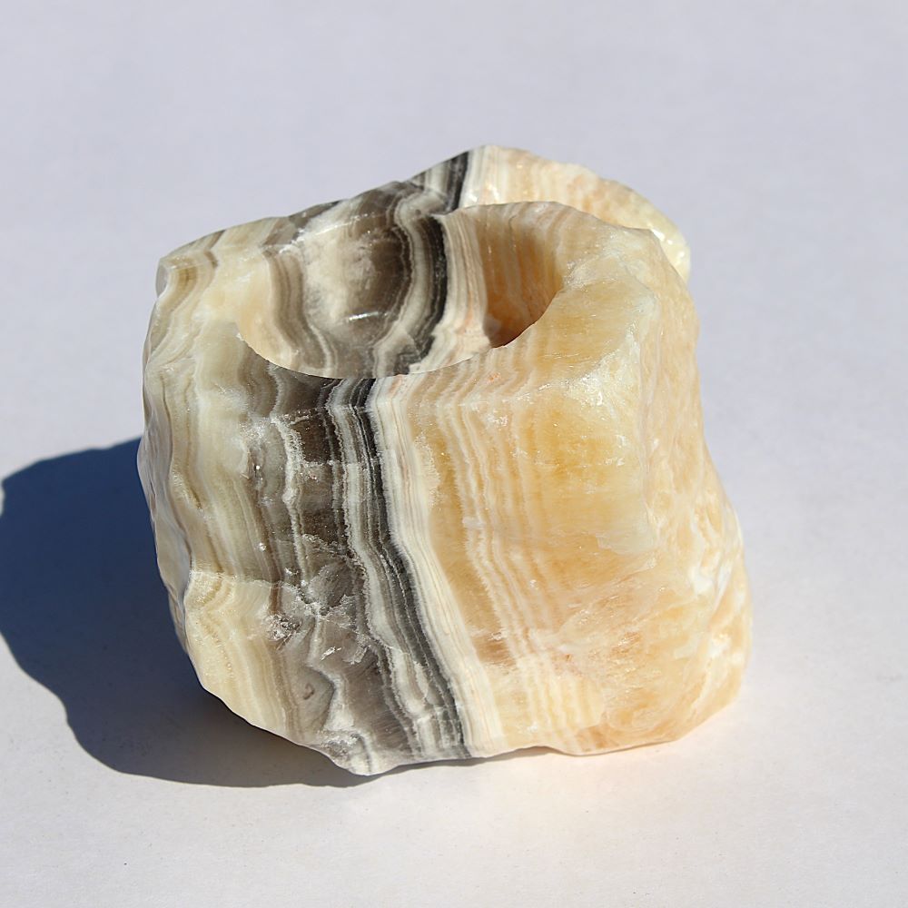 Calcite Tea Light Candleholder - Image 3
