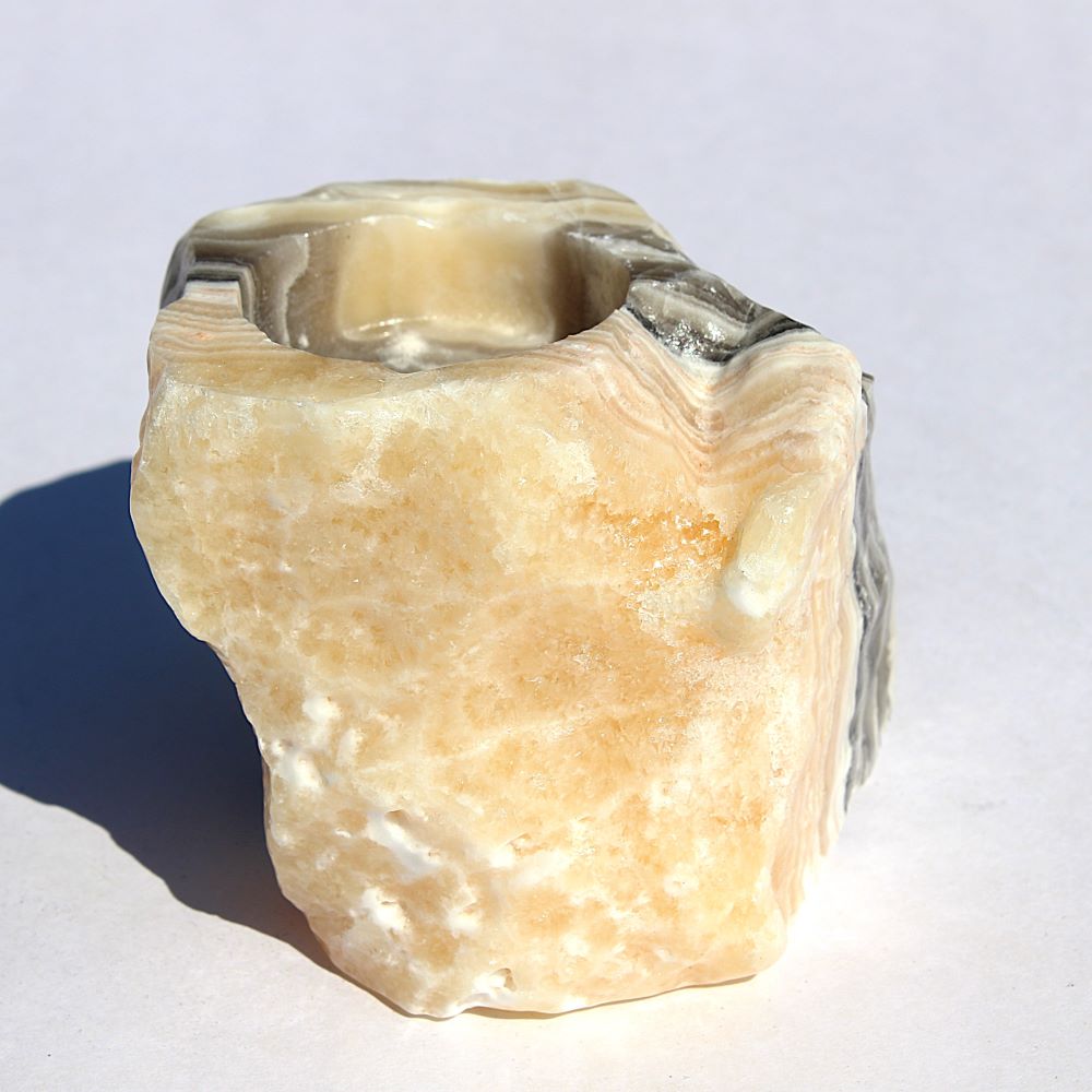 Calcite Tea Light Candleholder - Image 4