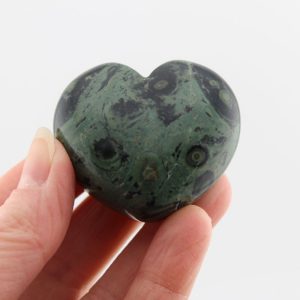 Kambaba Jasper Heart Carving