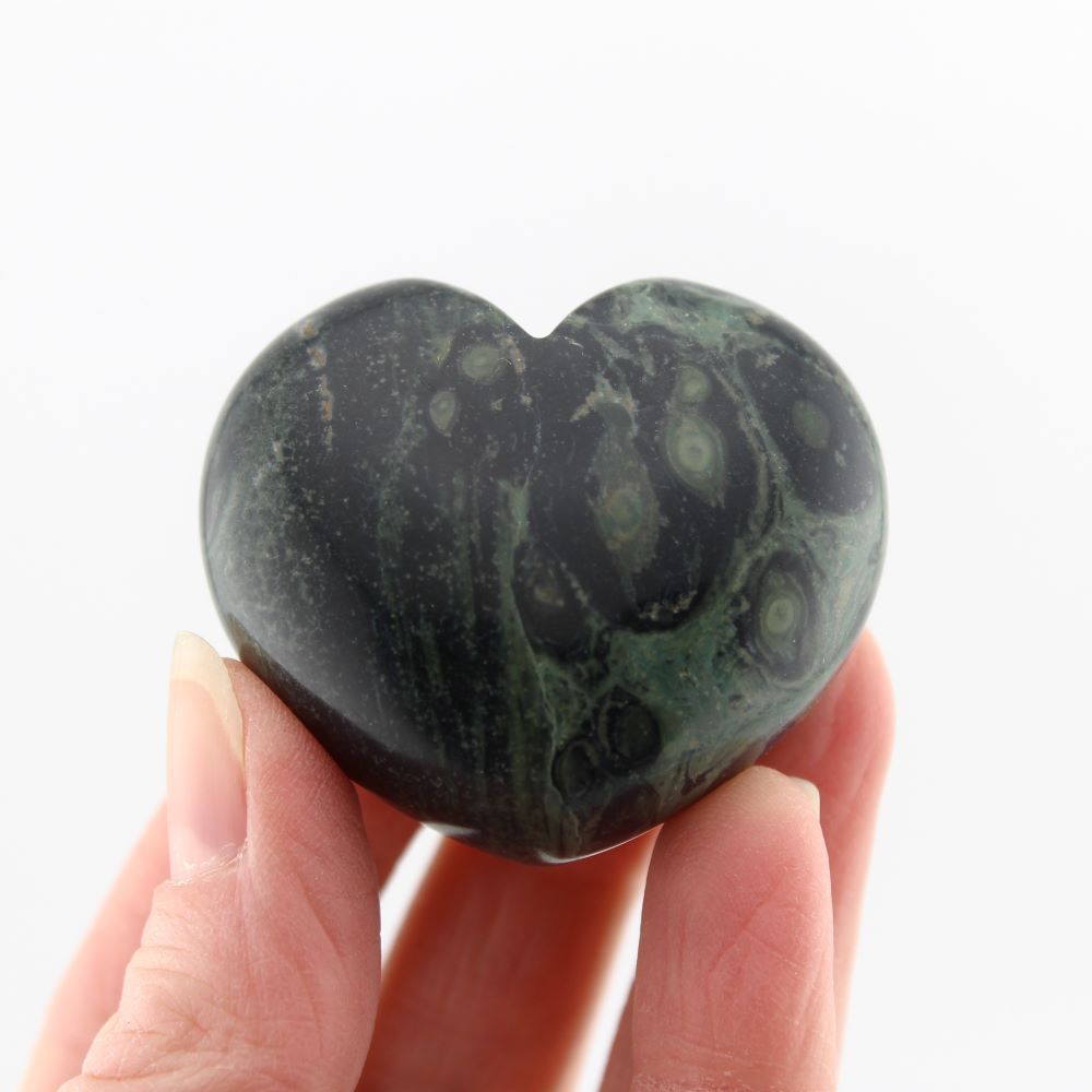 Kambaba Jasper Heart from Africa - Image 3