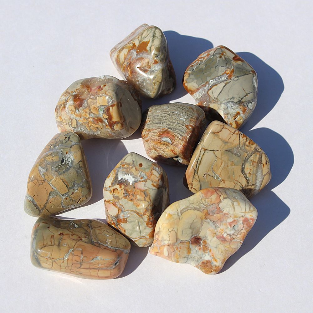 Ibis Jasper Tumbled Stone