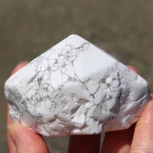 Howlite Point from Africa