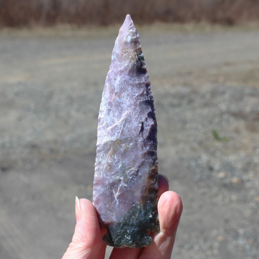 Agate Spear Point from India - Image 5
