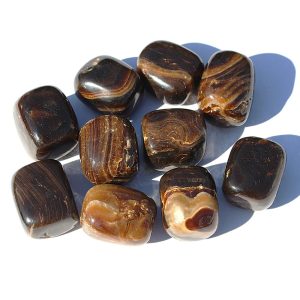 Chocolate Calcite Tumbled Stone