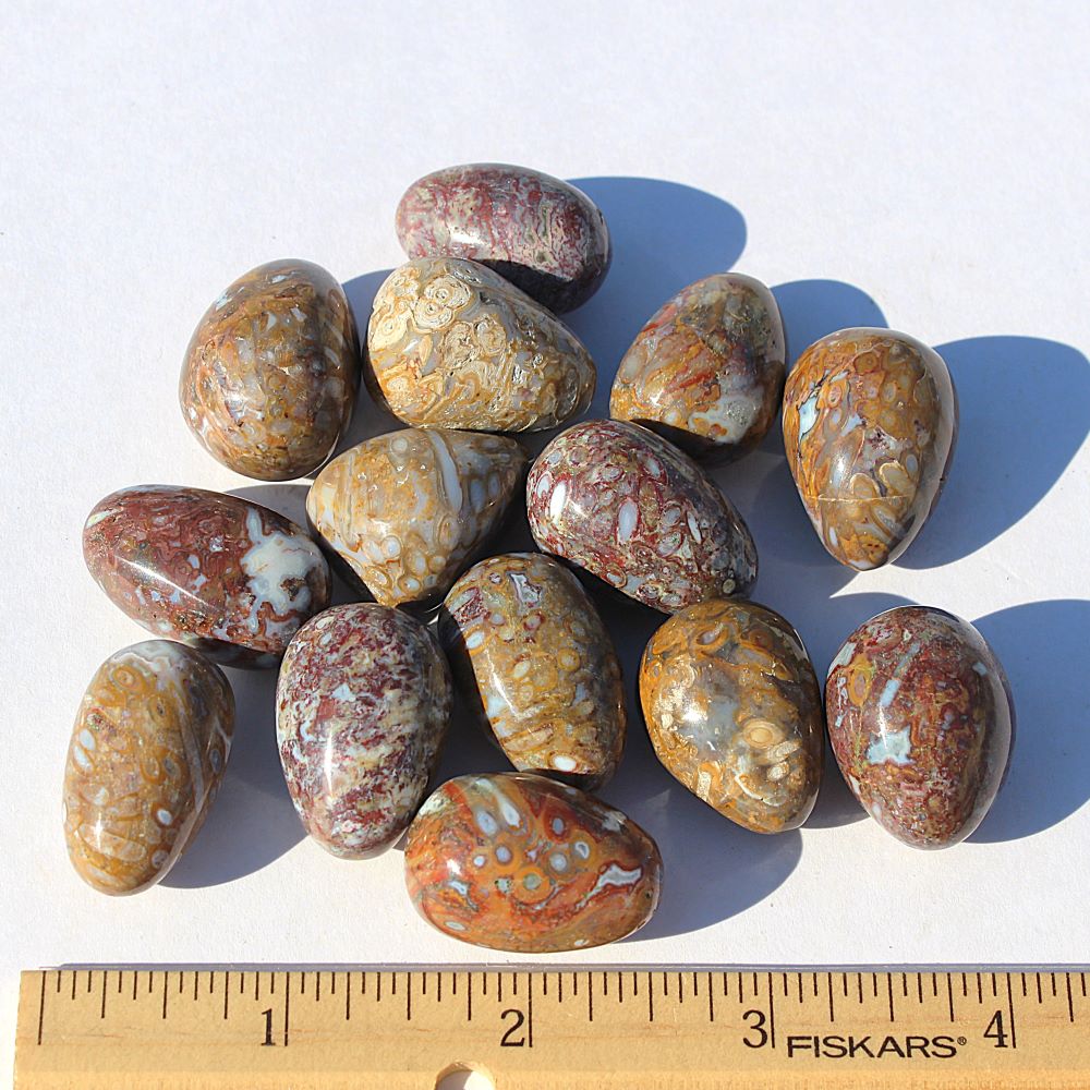 Plum Jasper Tumbled Stone - Image 2