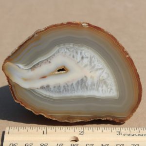 Agate & Quartz Nodule from Brazil