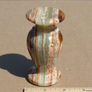 Banded Onyx Vase from Pakistan