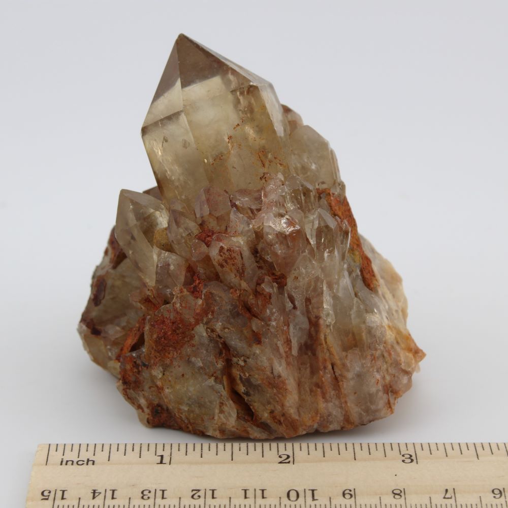 Natural Citrine Crystal Cluster - Image 8