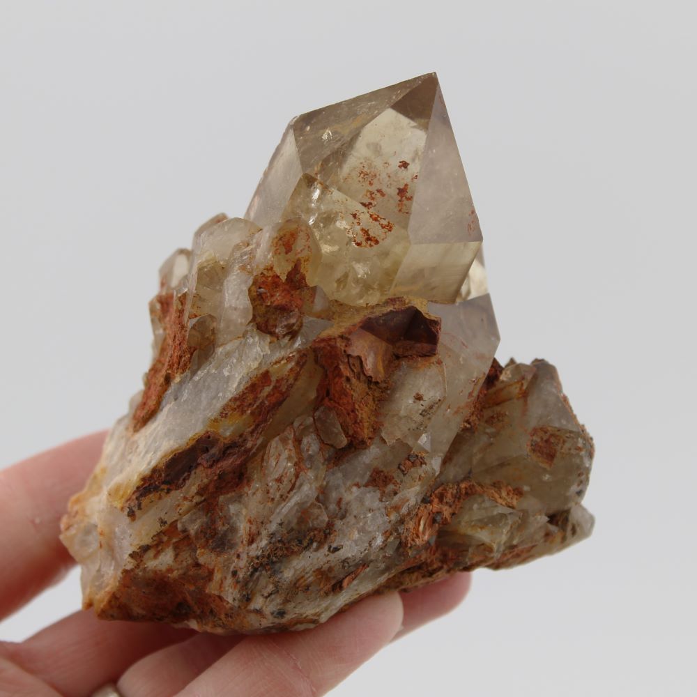 Natural Citrine Crystal Cluster - Image 7