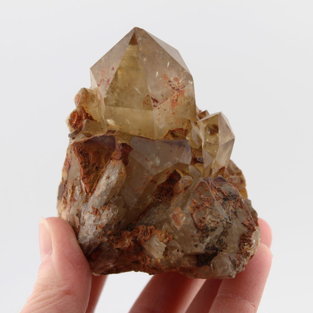 Natural Citrine Crystal Cluster - Image 6