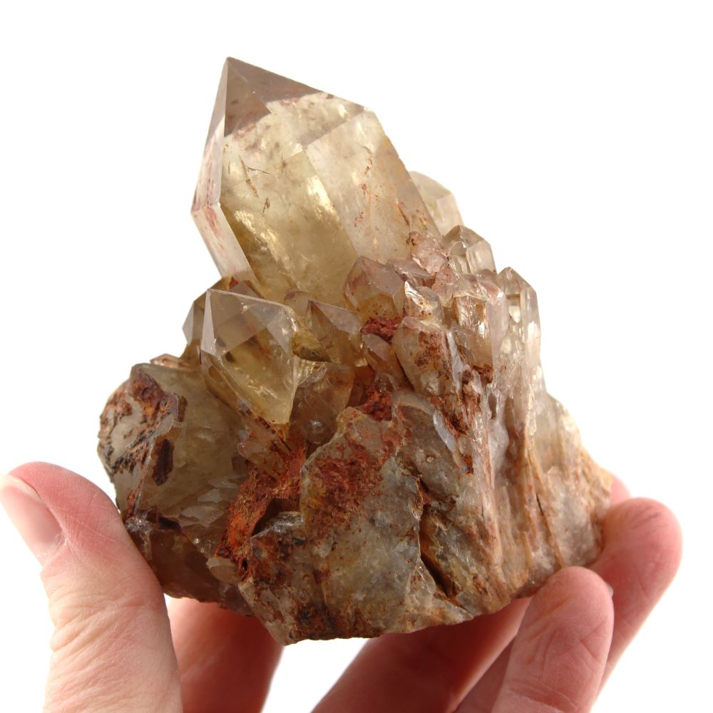 Natural Citrine Crystal Cluster