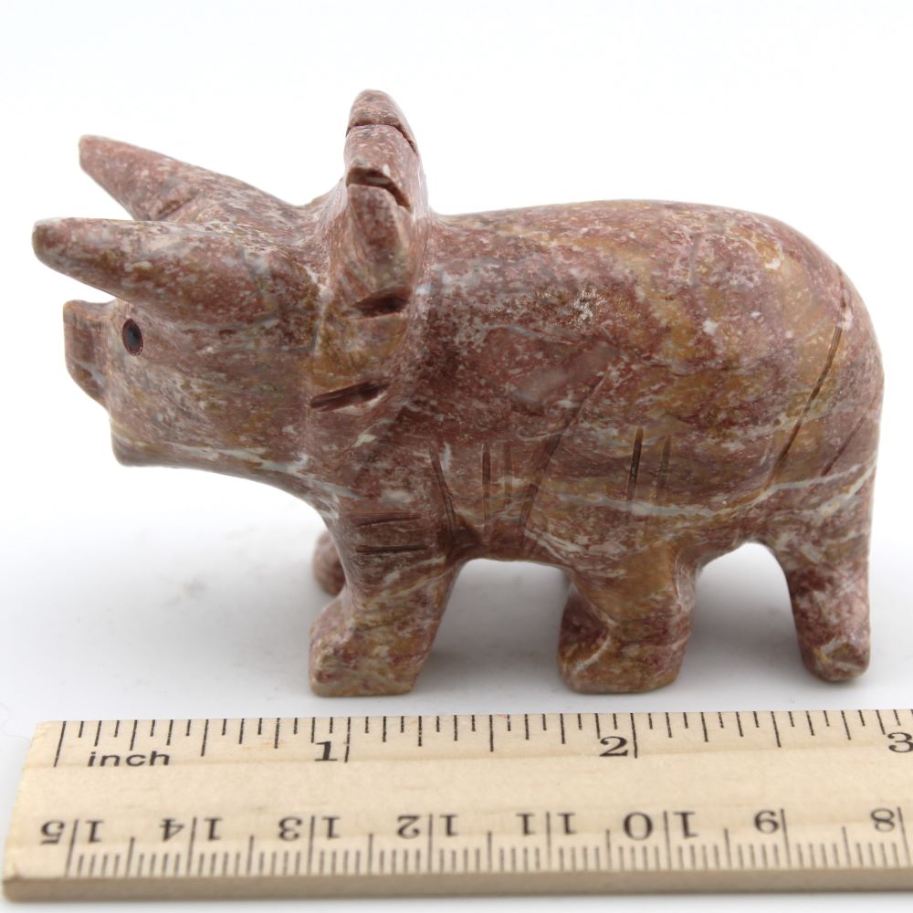 Rhyolite Stegosaurus Carving - Image 2