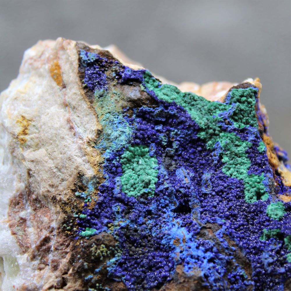 Azurite & Malachite on matrix - Image 8